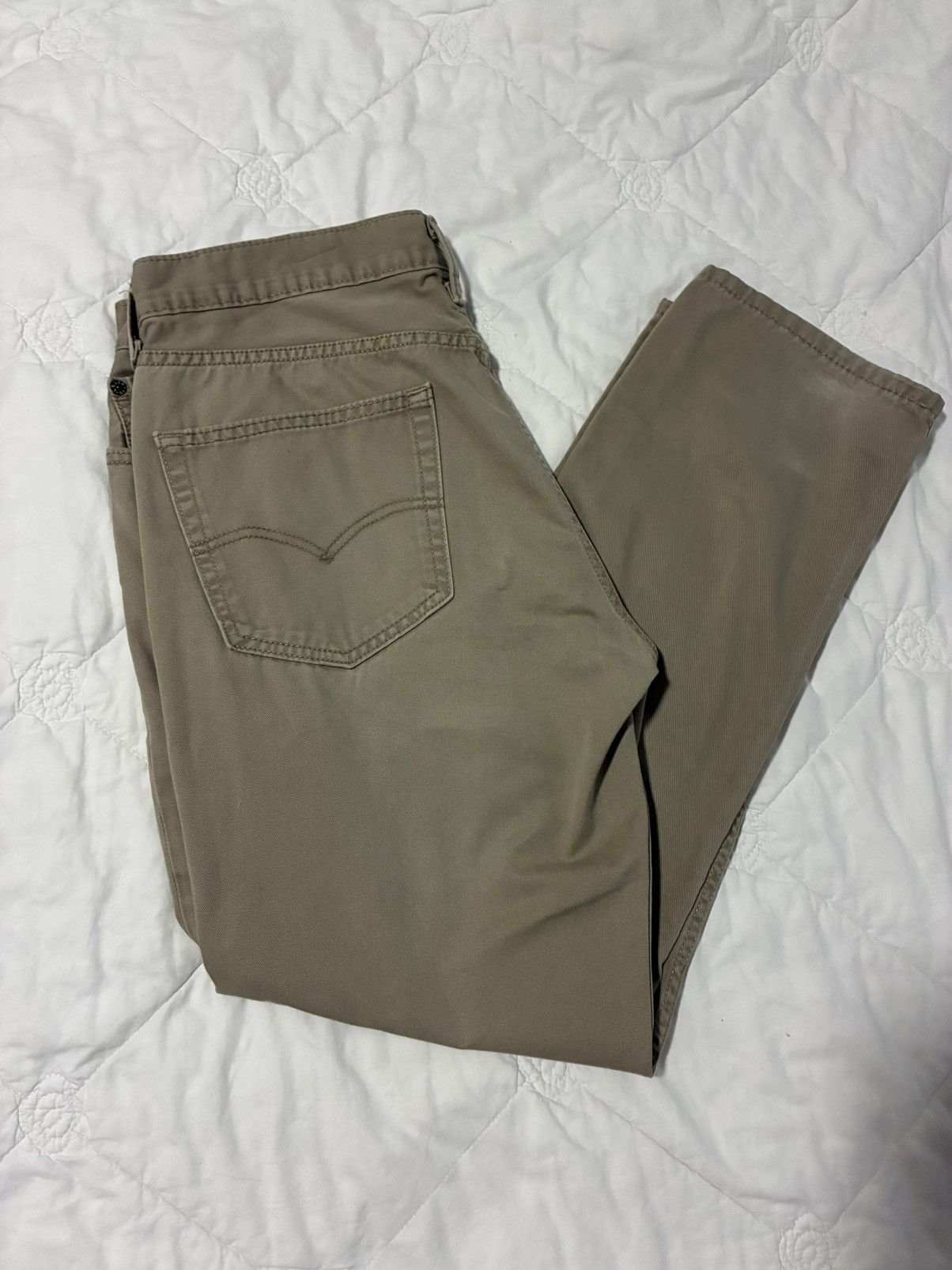 Levi's Levi's 511 tan straight leg jeans Size 36" Size US 36 / EU 52 - 3 Thumbnail