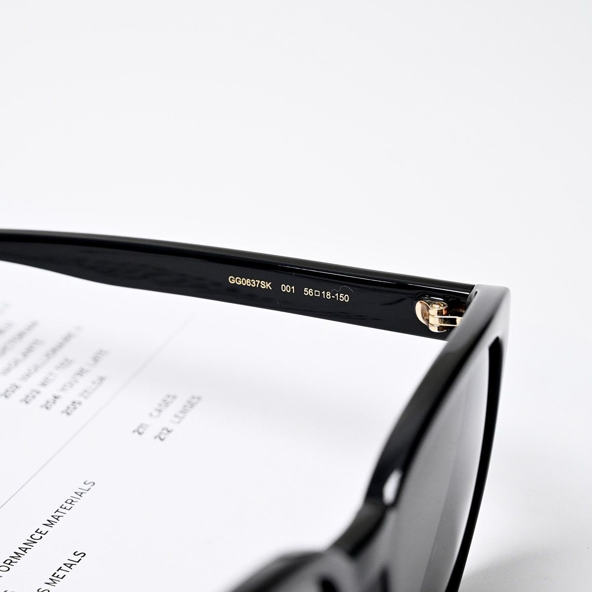 Gucci GUCCI GG0637SK SUNGLASSES Size ONE SIZE - 4 Thumbnail