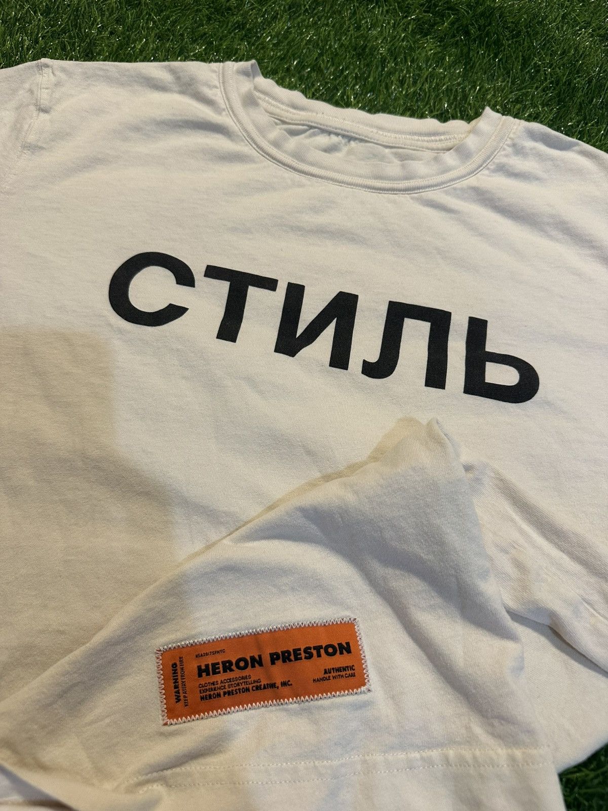 Heron Preston Heron Preston Tee Shirt Size Small Size US S / EU 44-46 / 1 - 2 Thumbnail