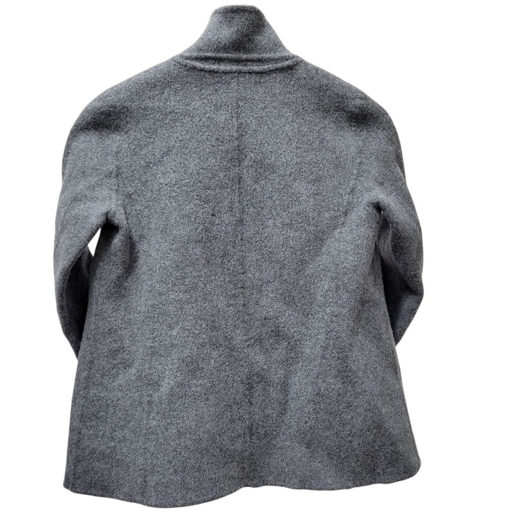 Talbots Talbots Women's Double-Face Wing Collar Wool Gray Jacket 4P Size S / US 4 / IT 40 - 4 Thumbnail
