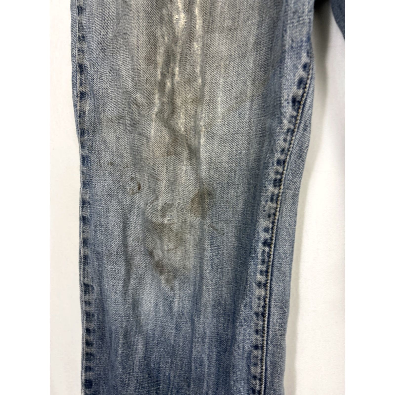 Lucky Brand Lucky Brand Jeans Distressed Medium Wash Straight Leg Relaxed 34x29 Blue Mens Regular Inseam 29 Adults 34 Size 34 Size US 34 / EU 50 - 6 Thumbnail