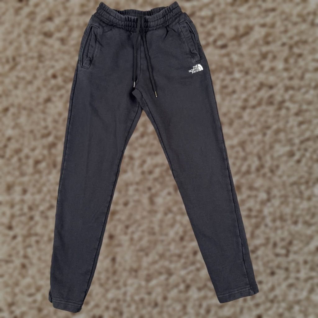 The North Face VINTAGE The North Face Women's Sweatpants XS Black Casual Jersey 90s Tapered Fit Size XS / US 0-2 / IT 36-38 - 1 Thumbnail
