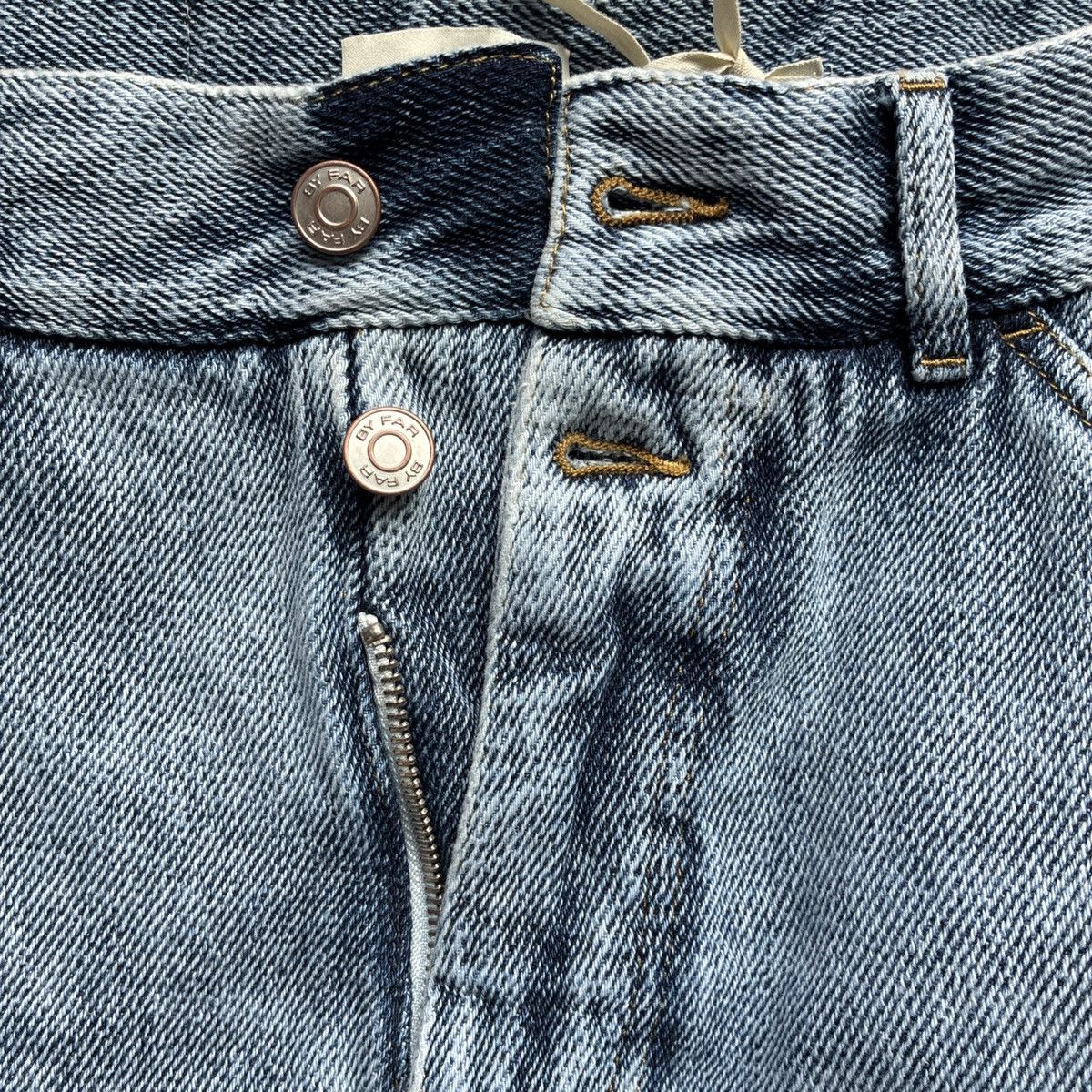 By Far By Far from Concepts Designer Stone Wash Flare Jeans NWT Size 28" / US 6 / IT 42 - 7 Thumbnail