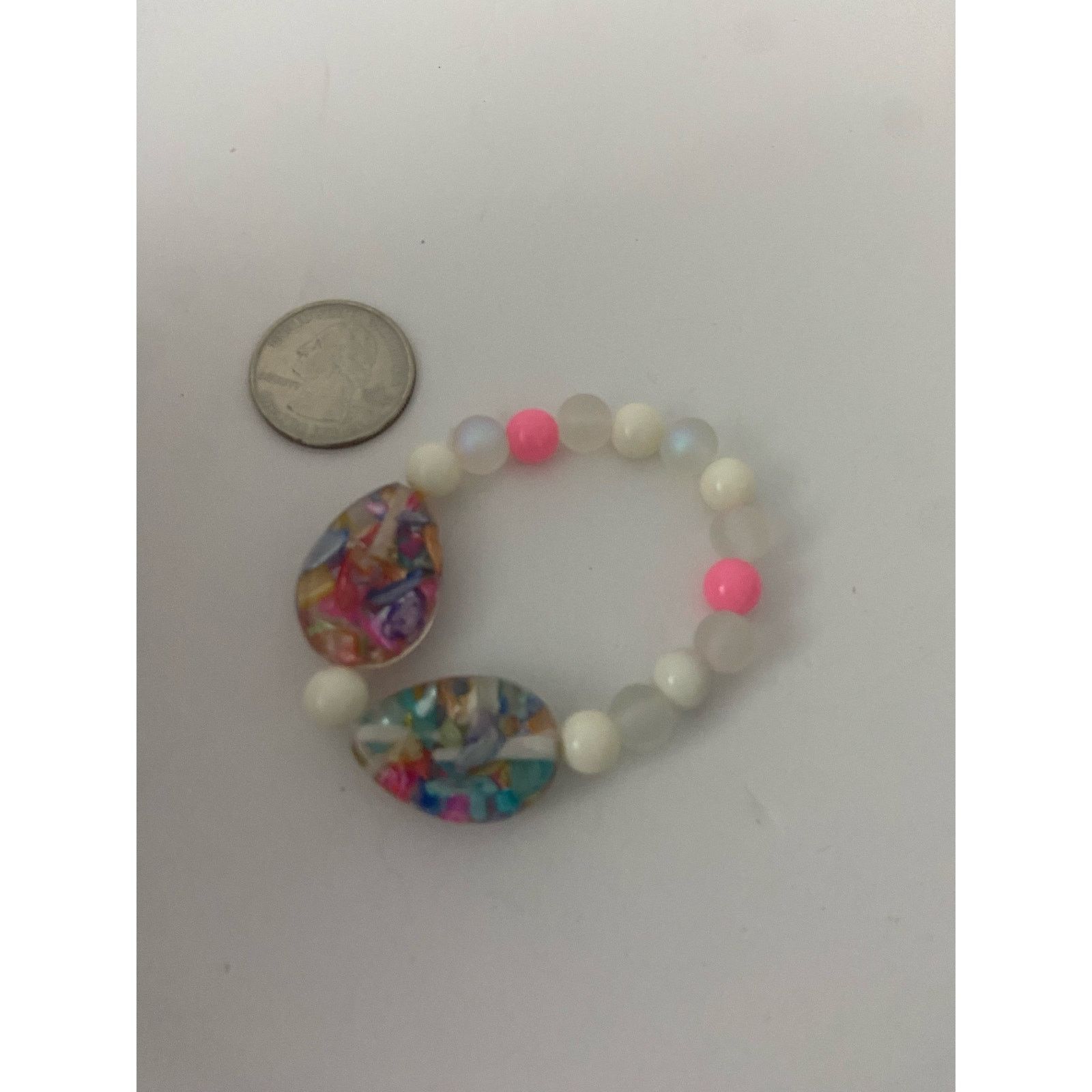 Other Handmade colorful glass egg bead bracelet Size ONE SIZE - 4 Thumbnail