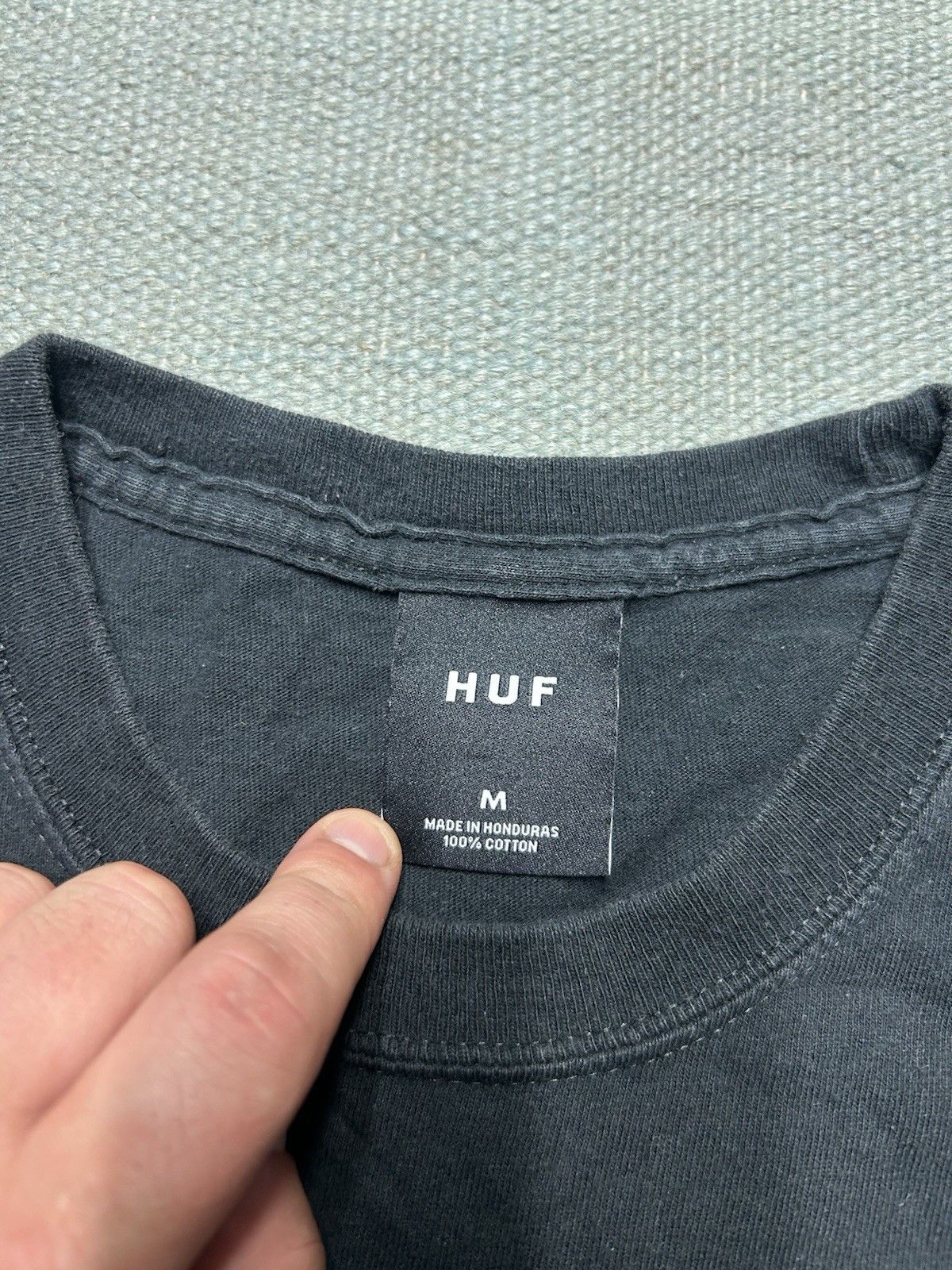 Huf HUF skateboarding t shirt worldwide flags skater medium Size US M / EU 48-50 / 2 - 5 Thumbnail