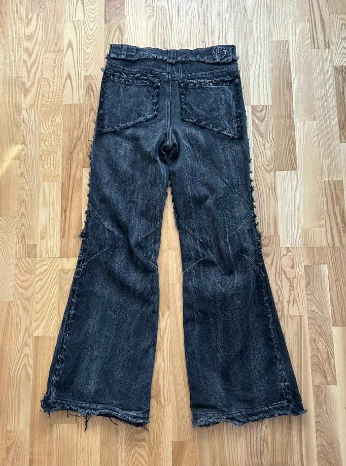 パンツ NO/FAITH STUDIOS FLARED DENIM 001 BLACK Used No Faith Studio FLARED DENIM 001 BLACK (NOFAITH