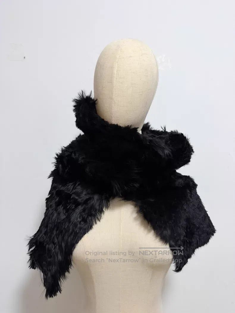 Ann Demeulemeester Ann Demeulemeester Scarf, Shawl, Alpaca wool Size ONE SIZE - 2 Thumbnail