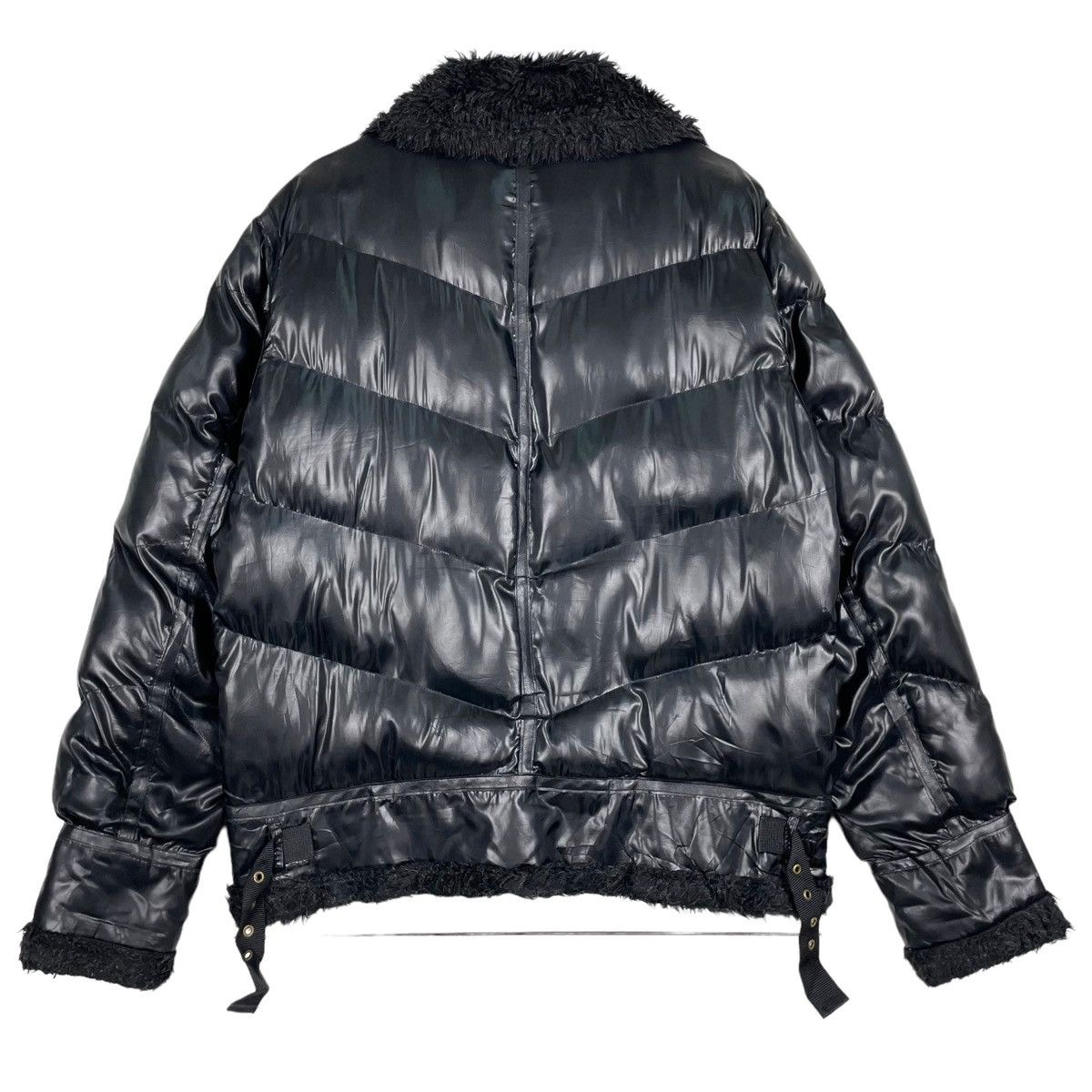 Other 💥NINA RICCI PARIS PUFFER FUR NECK JACKET Size US L / EU 52-54 / 3 - 9 Thumbnail