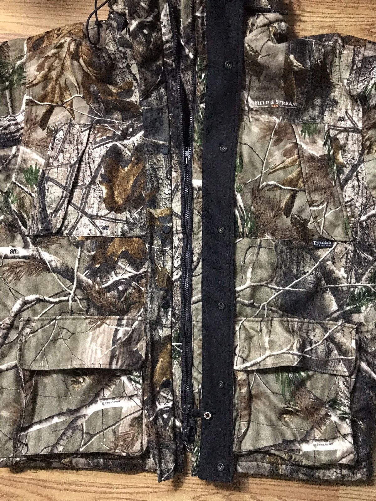 Realtree RealTree x Field & Stream Winter Camo Hunting Suit XL Size US XL / EU 56 / 4 - 8 Thumbnail