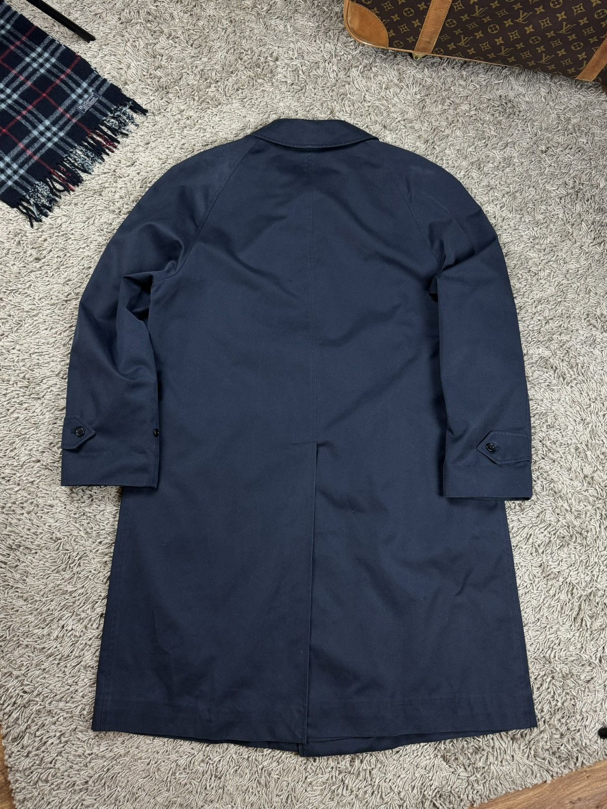 Burberry × Vintage Vintage trench coat Burberry original luxury streetwear item Size L / US 10 / IT 46 - 9 Thumbnail