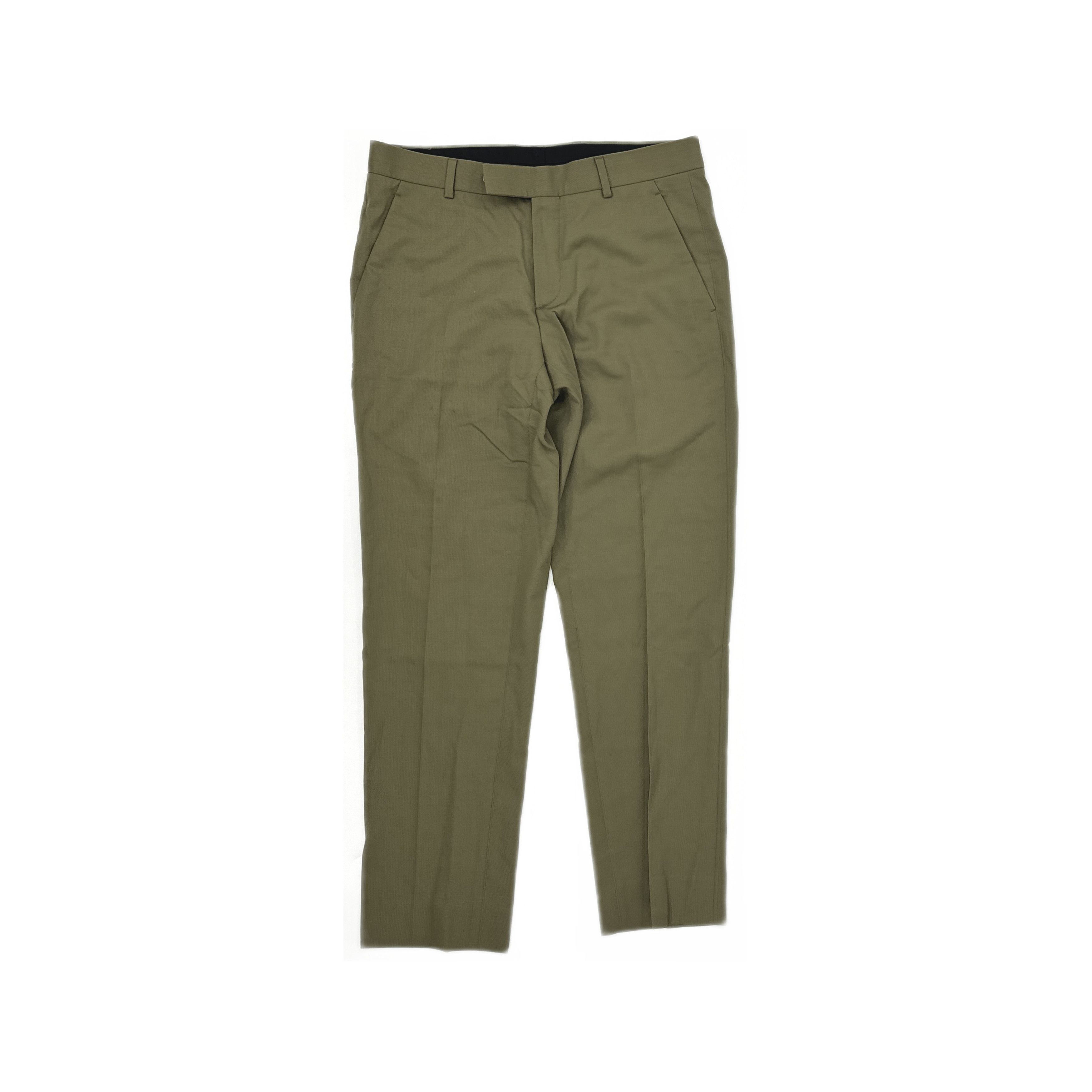 Dior Dior Olive Virgin Wool Trousers Size 48 Size US 32 / EU 48 - 1 Thumbnail