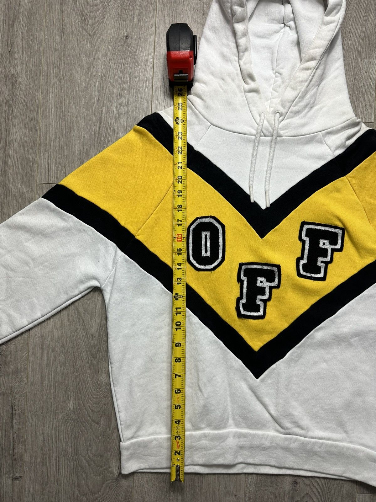 Off-White Off-White “OFF” College Style Hoodie Size US S / EU 44-46 / 1 - 13 Thumbnail