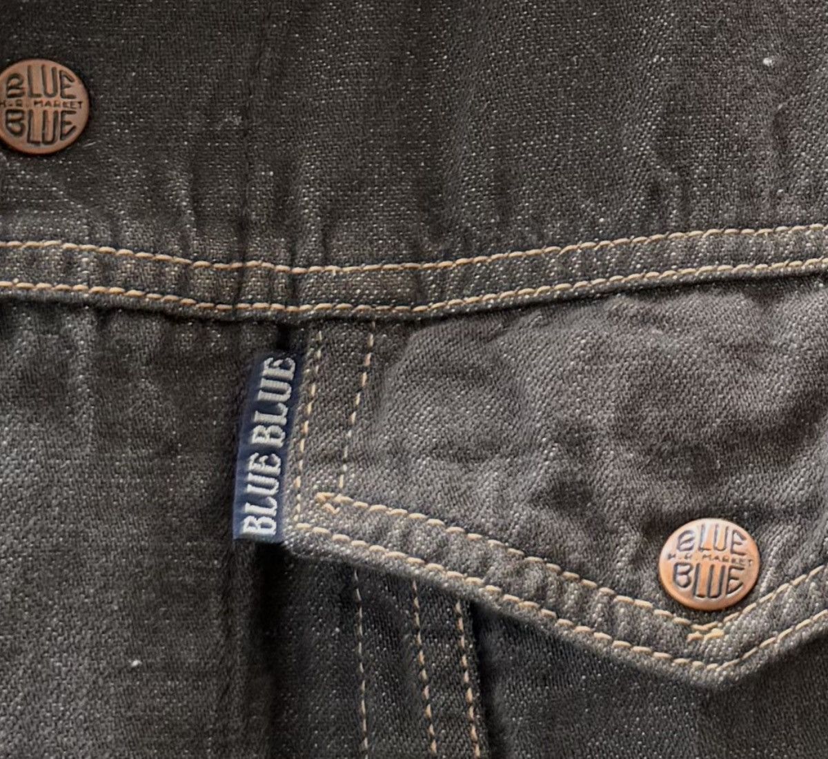 Blue Blue Japan Vintage Blue Blue Japan Denim Trucker Jacket Size US L / EU 52-54 / 3 - 9 Thumbnail