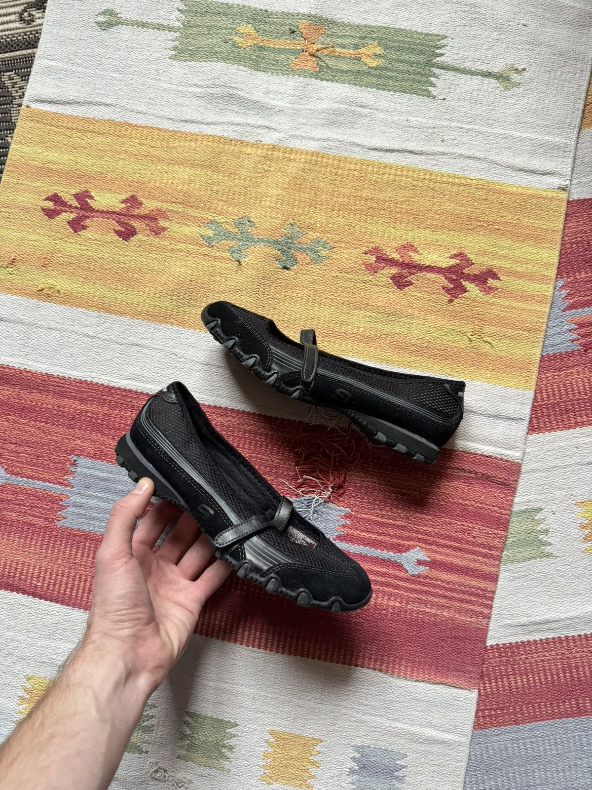 SKECHERS Vintage 00’s Skechers y2k Japanese Ballet Flats Size US 7 / IT 37 - 1 Thumbnail