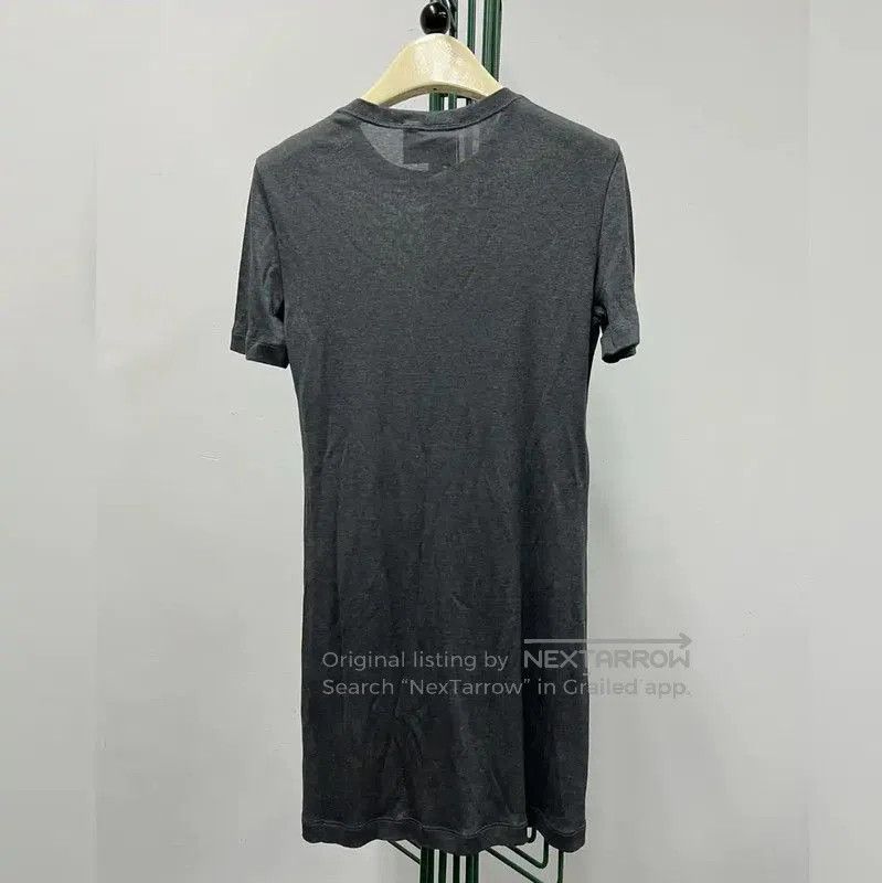 Miu Miu Miu Miu Gray Cotton Logo Embroidered Dress . Size S / US 4 / IT 40 - 4 Thumbnail