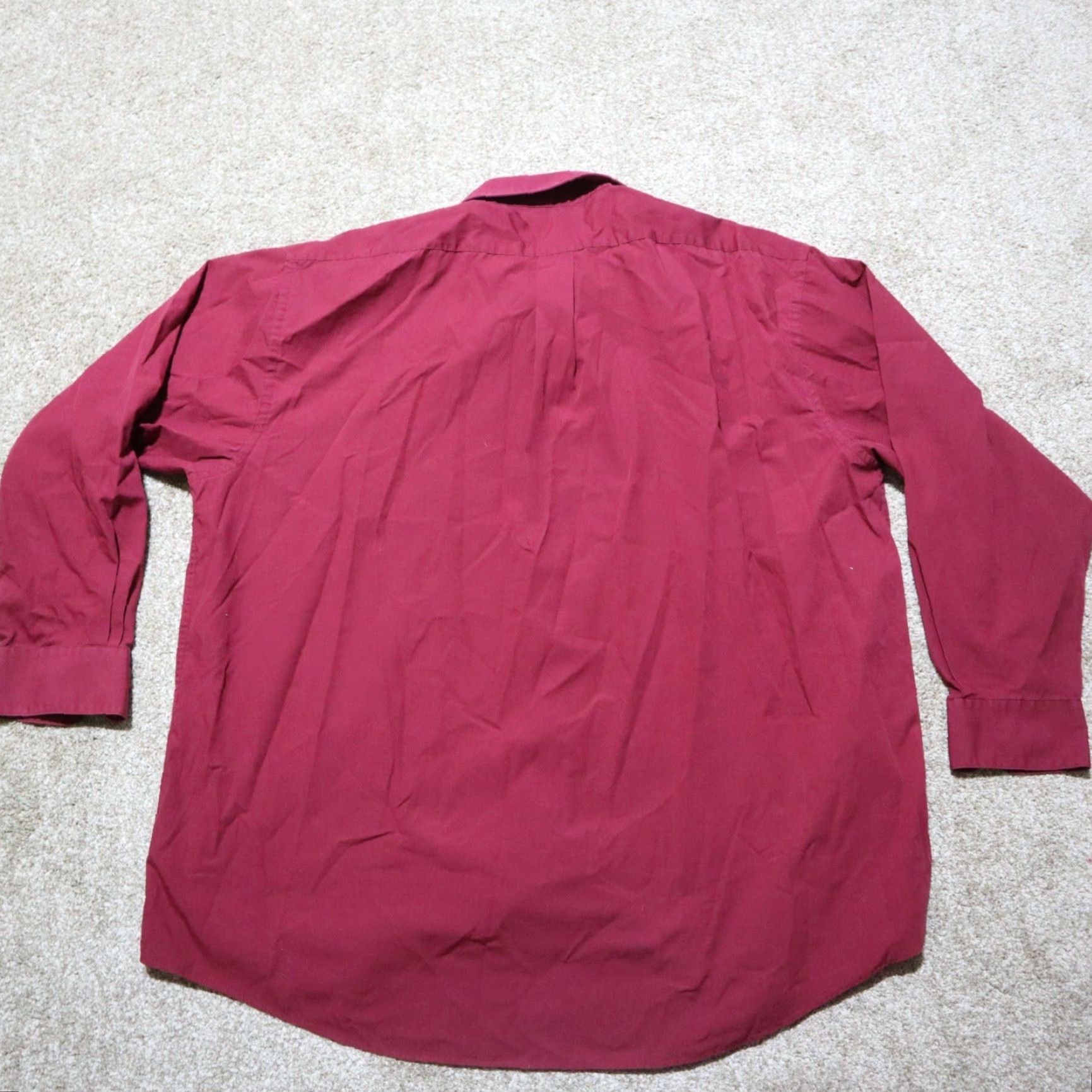 Alexander Julian Alexander Julian Colours Red Shirt Button-Up Long Sleeve Mens 2XL 18.5 34 35 Solid Clothing Shirt Mens XXL Red Button-Front Vintage? Size US XXL / EU 58 / 5 - 7 Thumbnail