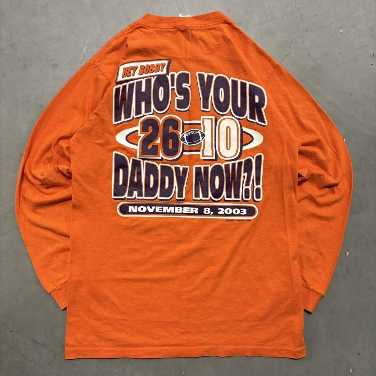 Vintage Crazy Vintage Y2K/2000s Clemson Florida State College Football Smack Talk Long Sleeve Shirt! Size US S / EU 44-46 / 1 - 1 Thumbnail