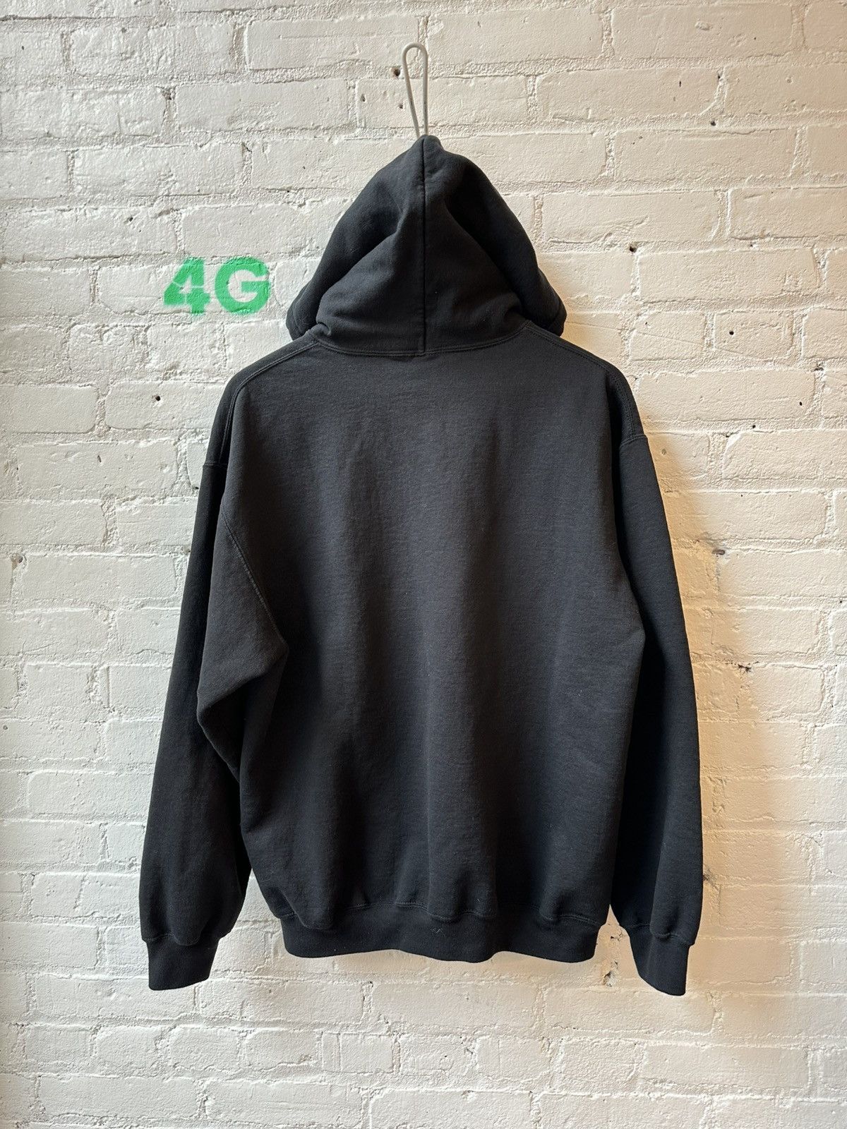 Vintage VINTAGE THRASHED JERSEY POKER HOODIE Size US L / EU 52-54 / 3 - 3 Thumbnail