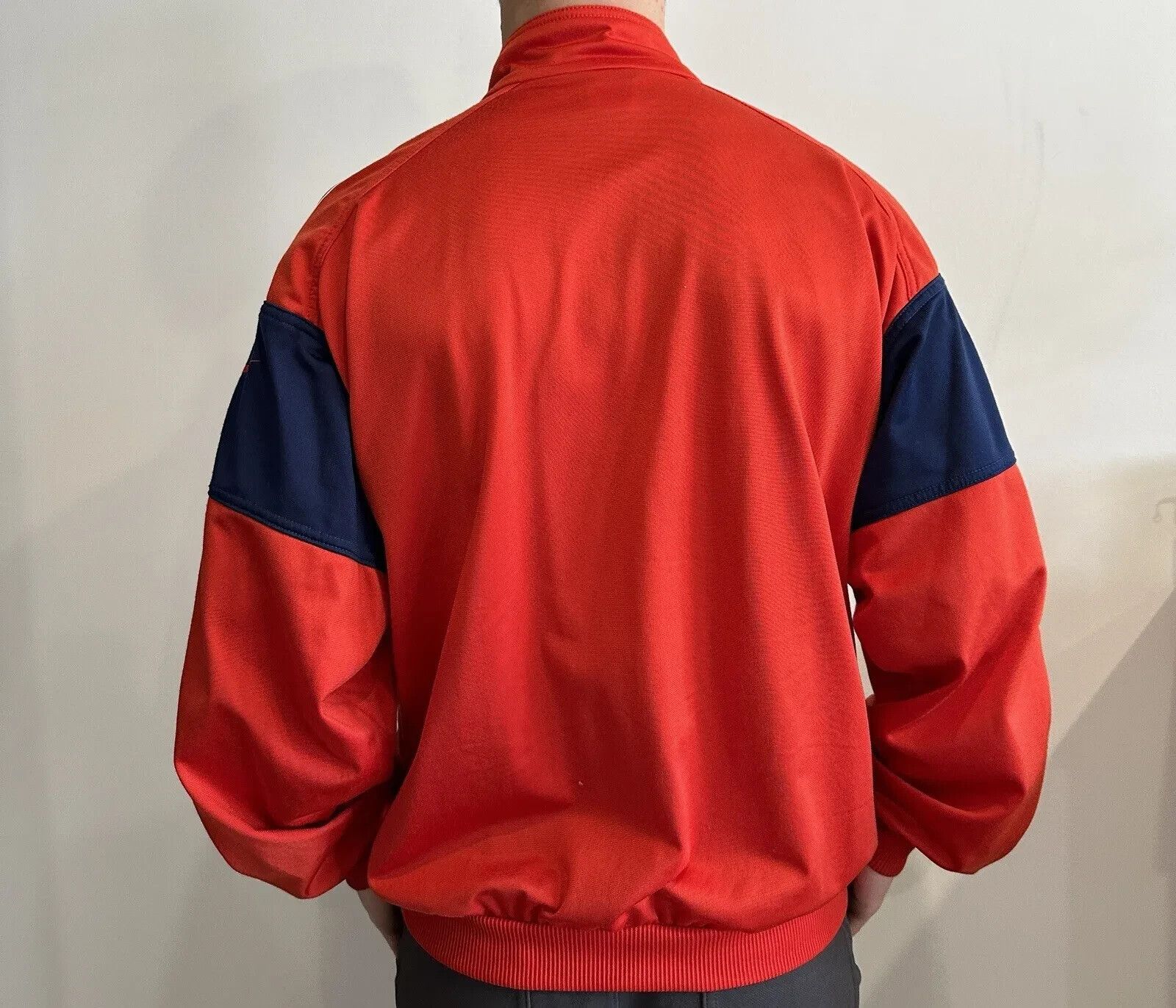 Nike NIKE VINTAGE TRACK JACKET FULL ZIP BIG LOGO USA 1990s BLOKE Size US M / EU 48-50 / 2 - 4 Thumbnail