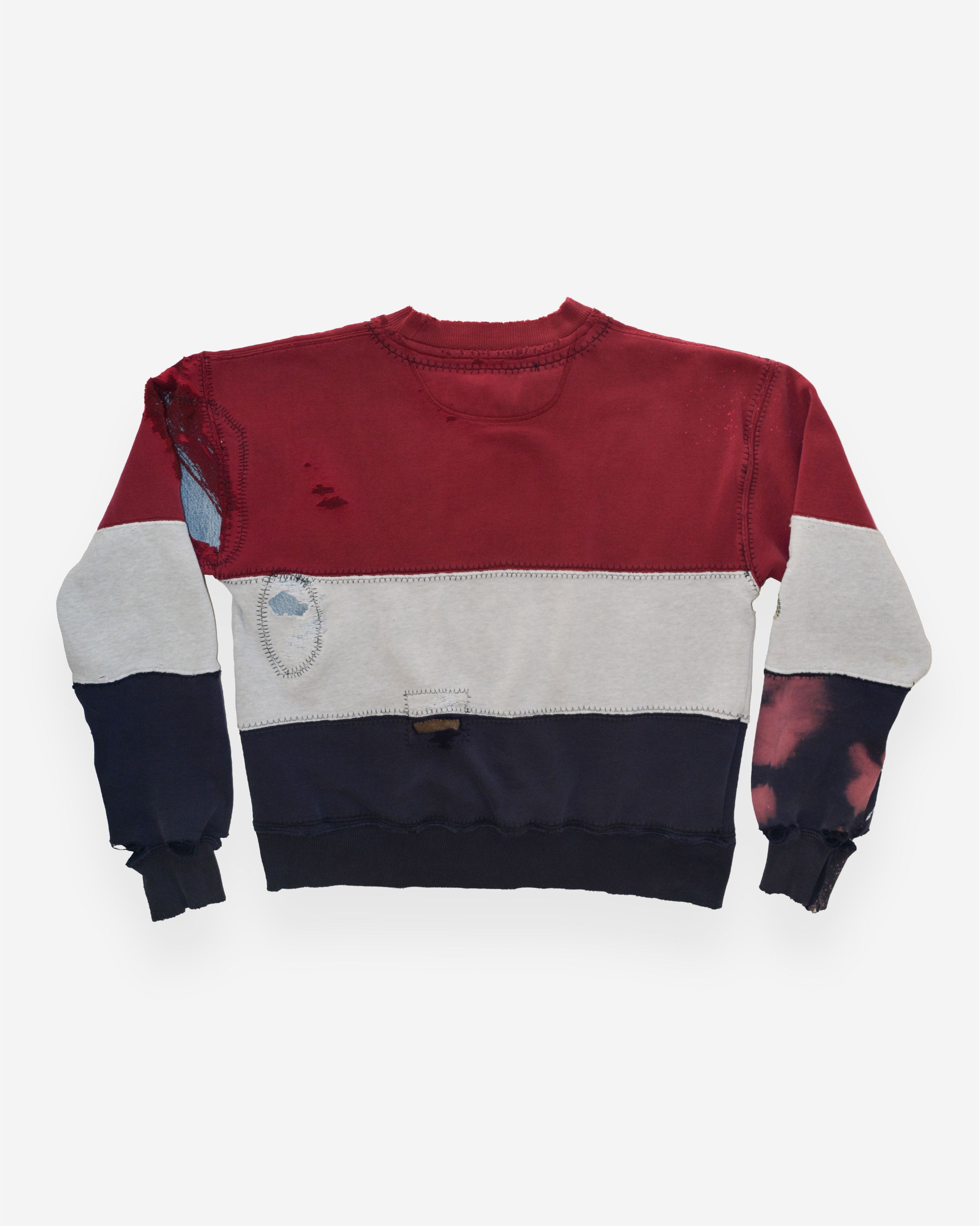 Vintage Beaten Hockey Crewneck Size US M / EU 48-50 / 2 - 3 Thumbnail