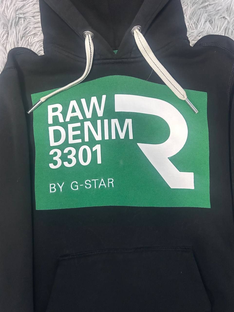 G-Star G-STAR Raw Hoodie Black/Green - Size Small Size US S / EU 44-46 / 1 - 3 Thumbnail