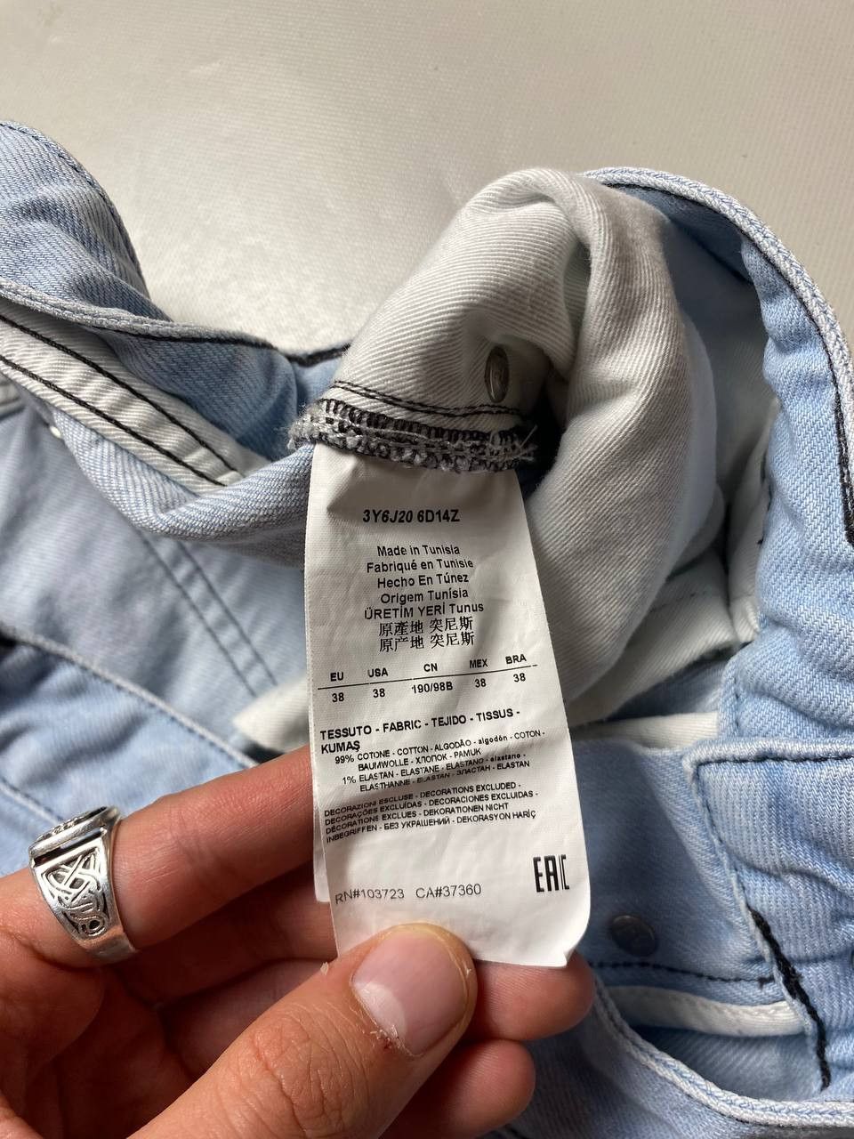 Emporio Armani Armani Jeans Casual Style Size US 38 / EU 54 - 7 Thumbnail