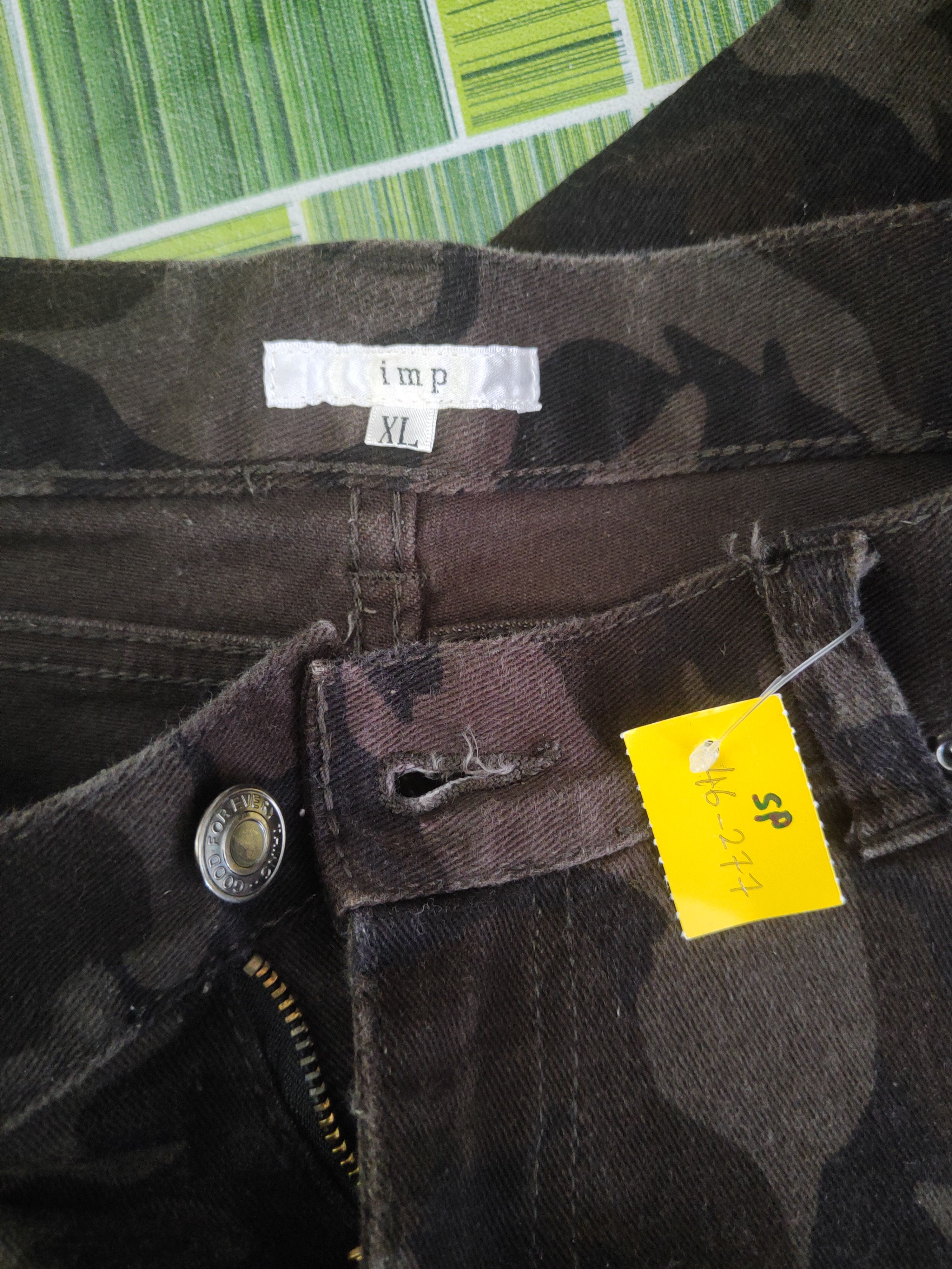 Japanese Brand DL Imp Camouflage Multipocket Cargo Pants #SP46-277T Size US 34 / EU 50 - 14 Thumbnail