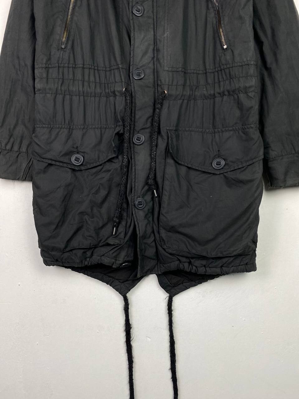 Diesel diesel black fishtail parka nice design Size US M / EU 48-50 / 2 - 4 Thumbnail