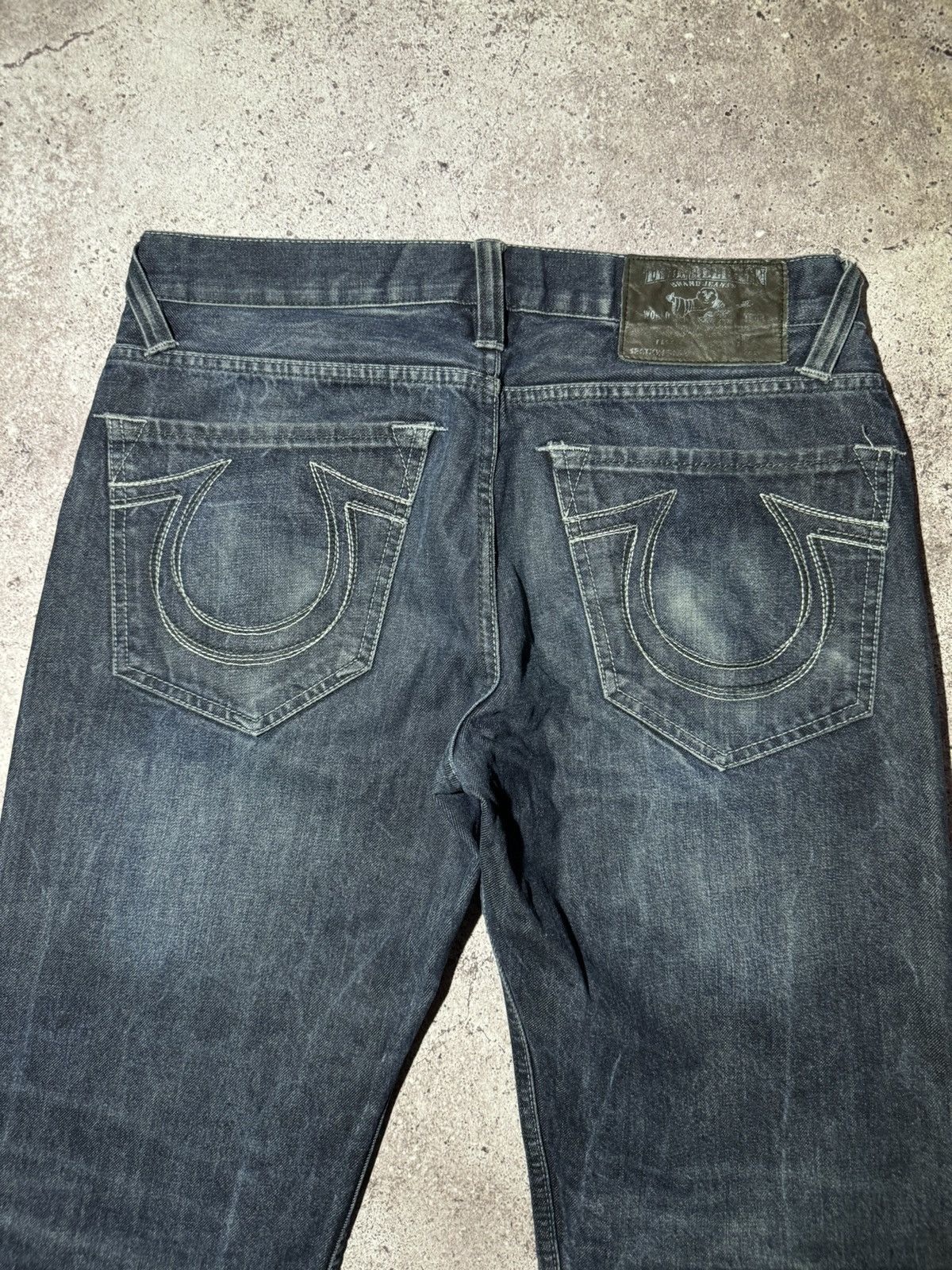True Religion × Vintage True Religion Vintage Streetwear y2k Denim rap Jeans Size US 34 / EU 50 - 2 Thumbnail