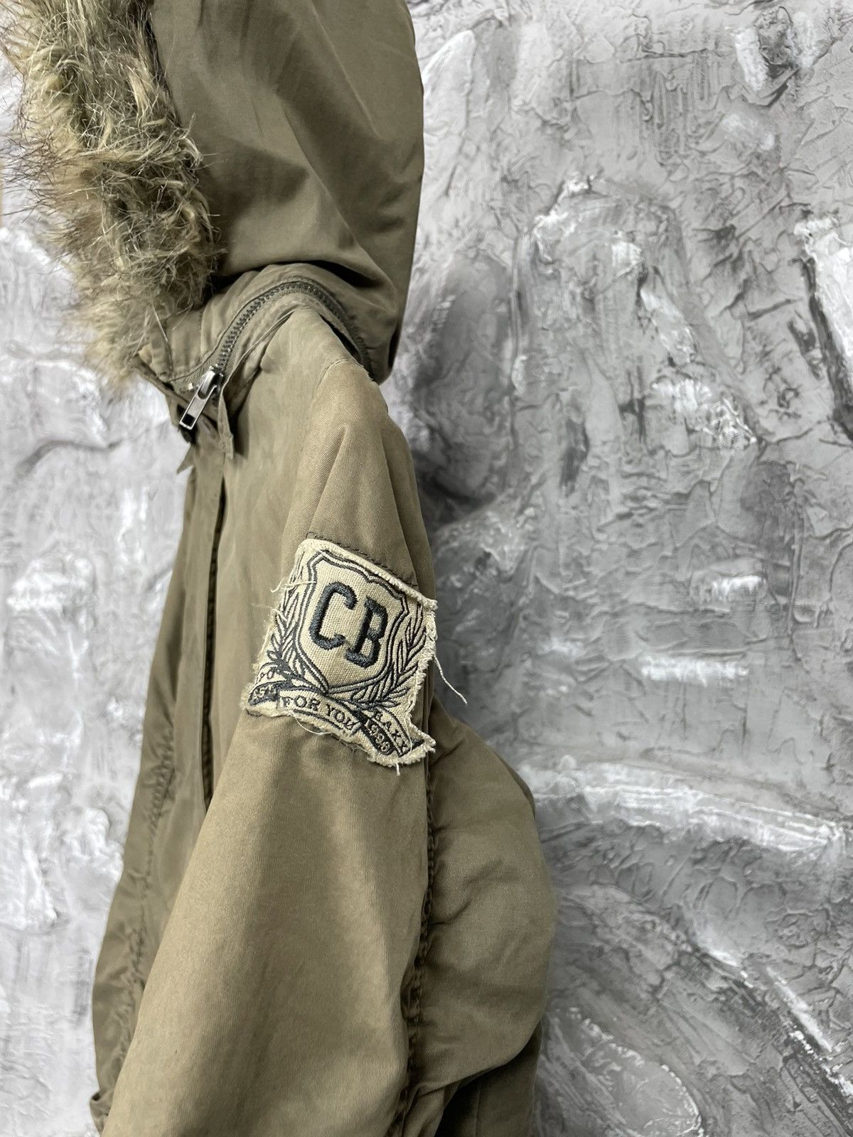 If Six Was Nine × Japanese Brand × Le Grande Bleu (L.G.B.) Cipo Baxx Y2K Fade Fur Jacket Hysteric Glamour Style Size US S / EU 44-46 / 1 - 7 Thumbnail