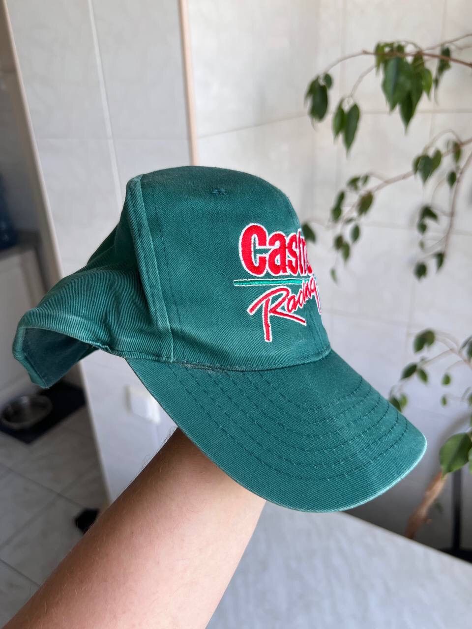 Other Castrol vintage cap hat racing green promo 1990s cars auto Size ONE SIZE - 2 Thumbnail