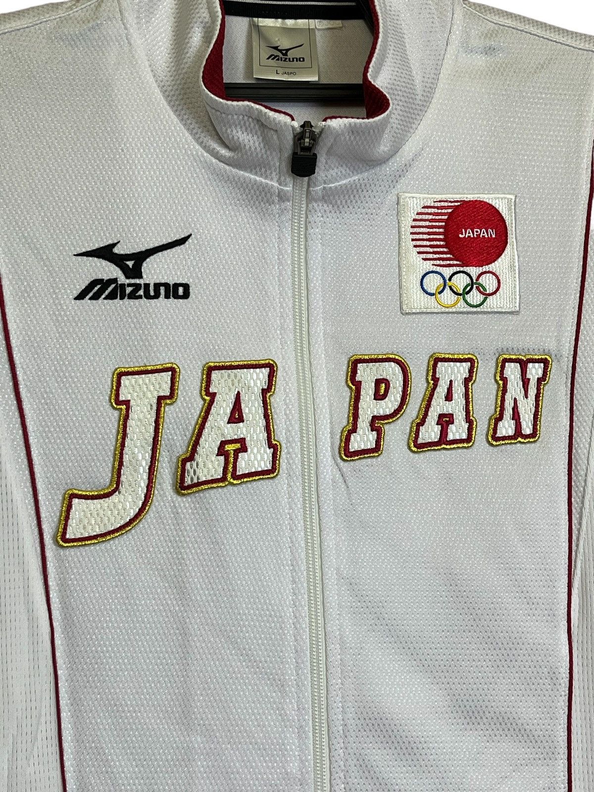 Mizuno RARE🔥MIZUNO JAPAN TEAM ISSUE FOR OLYMPIC BEIJING 2008 JACKET Size US L / EU 52-54 / 3 - 5 Thumbnail