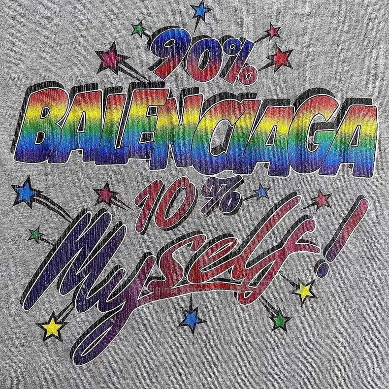 Balenciaga Balenciaga Letter Logo Printed Short Sleeve T-Shirt Size US XS / EU 42 / 0 - 5 Thumbnail