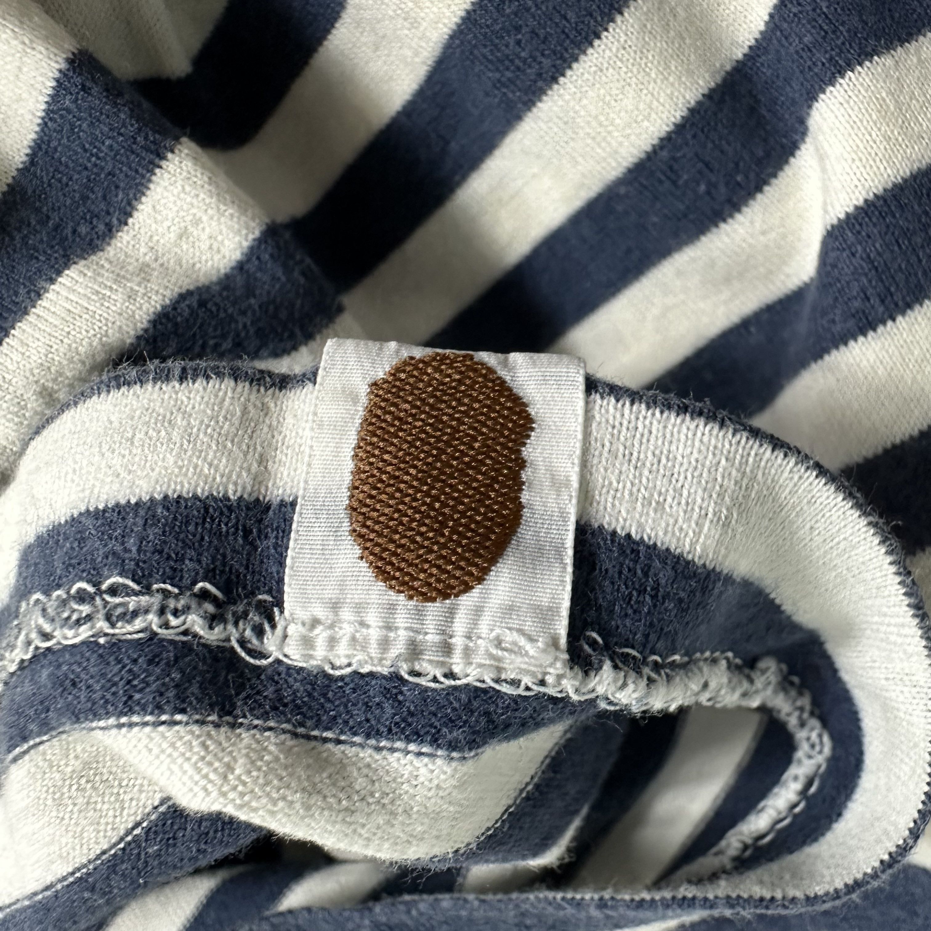 Bape 🔥RARE🔥Vintage A Bathing Ape Bape Striped T-shirt Size US M / EU 48-50 / 2 - 5 Thumbnail