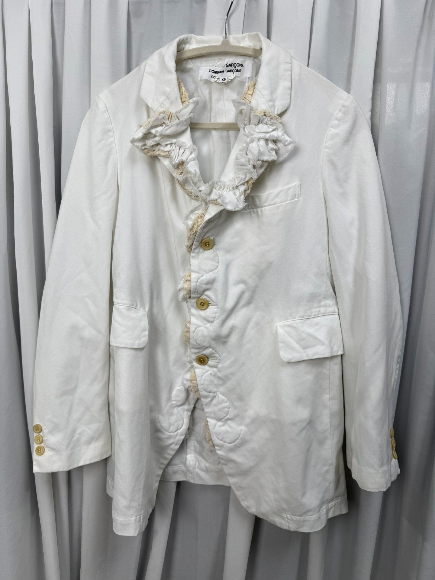 Comme des Garcons Comme des Garçons Ruffle Fleece Jacket Size XS / US 0-2 / IT 36-38 - 1 Thumbnail