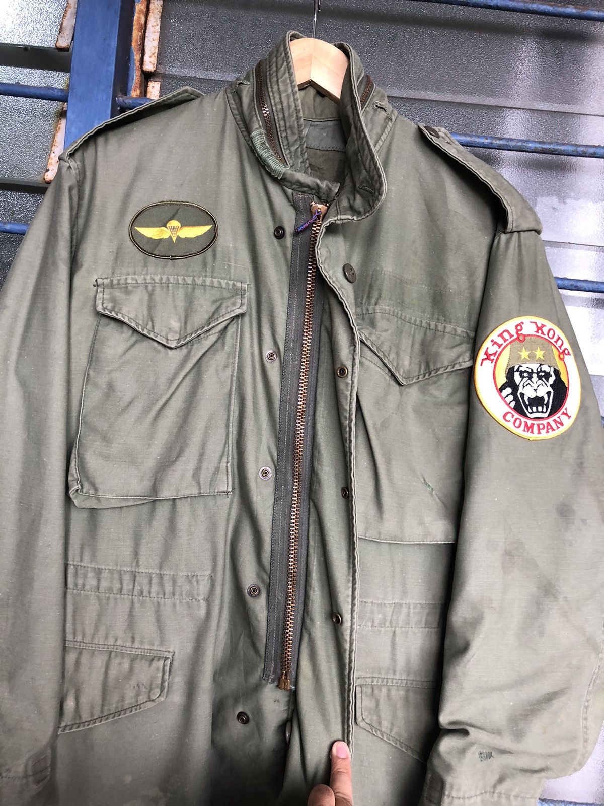 Vintage Rare❗️Vintage Taxi Driver M65 Field Jacket Like Toys MacCoy Size US L / EU 52-54 / 3 - 17 Thumbnail