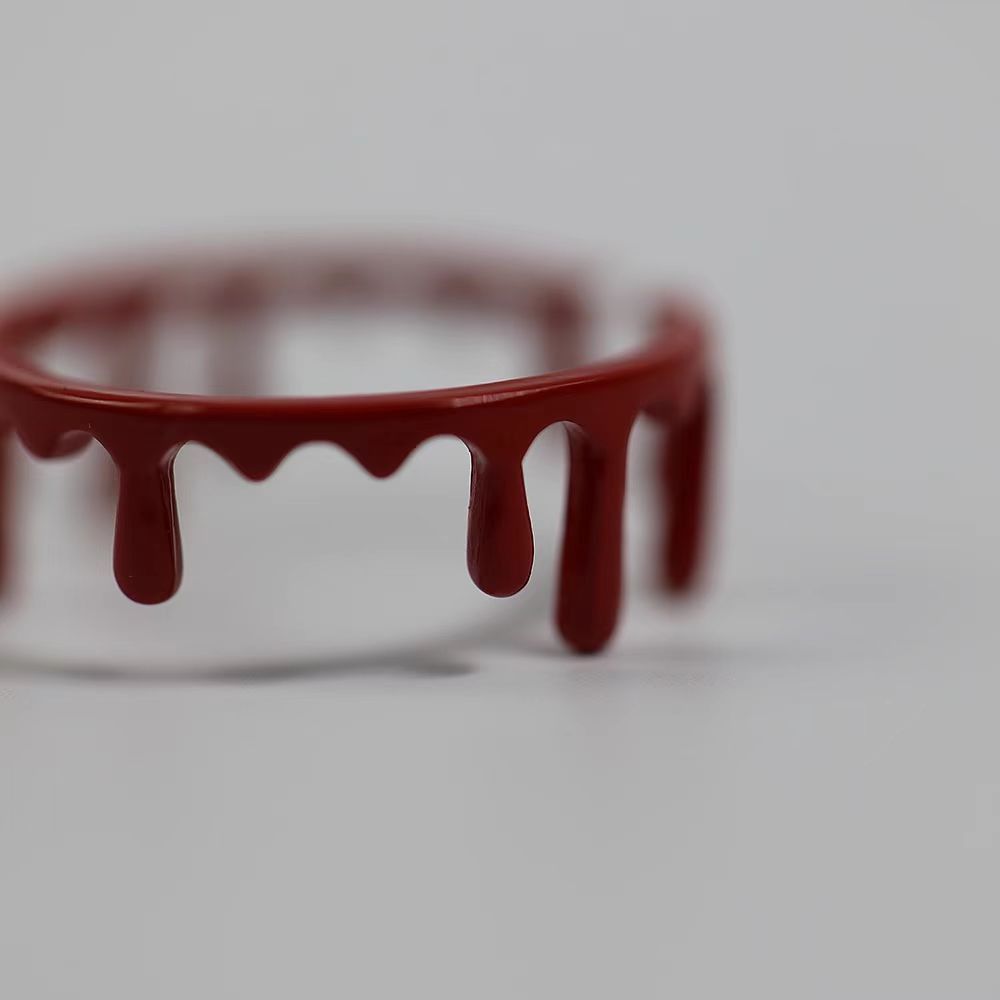 Jewelry Dark Jewelry Rings Open Size Chrome Ring (Size 7-13) Size ONE SIZE - 5 Thumbnail