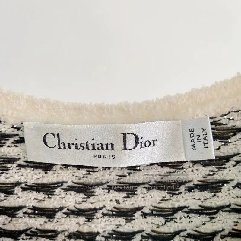 Dior Dior Colorblock Cotton Long Sleeve Sweater . Size S / US 4 / IT 40 - 6 Thumbnail