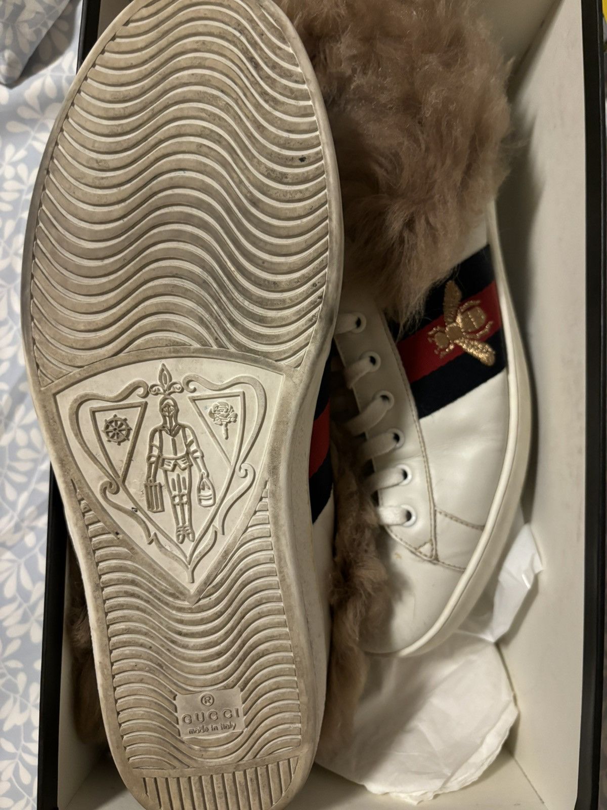 Gucci Fur aces Size US 11 / EU 44 - 2 Thumbnail