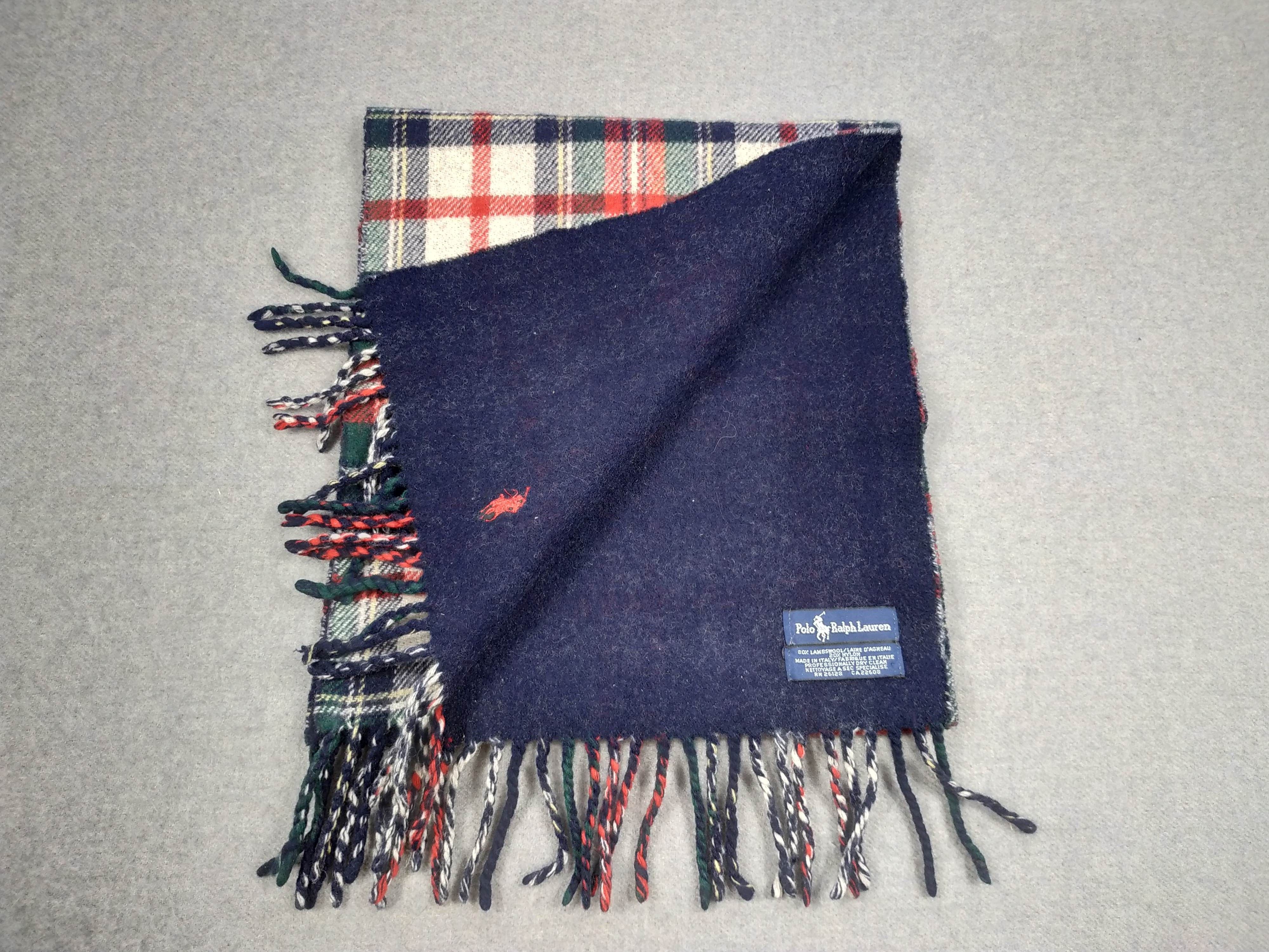 Polo Ralph Lauren × Vintage Polo Ralph Lauren Scarf / Muffler / Neckwear - WW677 Size ONE SIZE - 3 Thumbnail