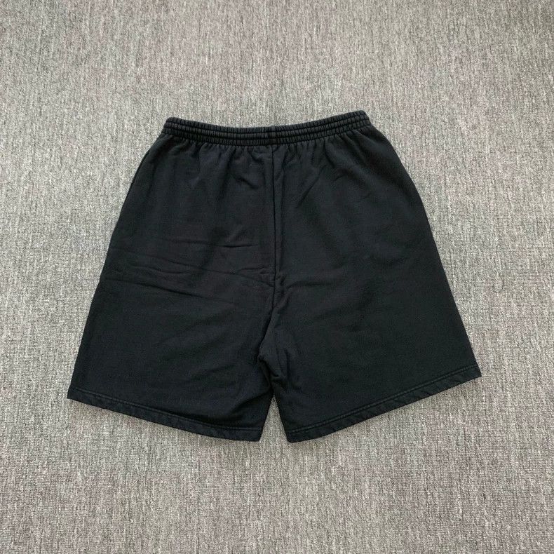 Balenciaga Balenciaga size M Black water-wash distressed embroidered Size US 27 - 2 Thumbnail