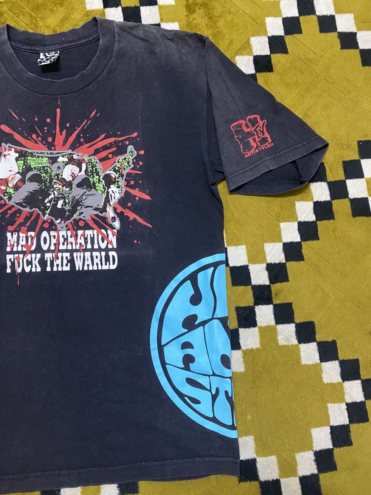Hex Antistyle × Vintage Vintage Hex Antistyle ‘Mad Operation’ Tshirt Size US L / EU 52-54 / 3 - 4 Thumbnail