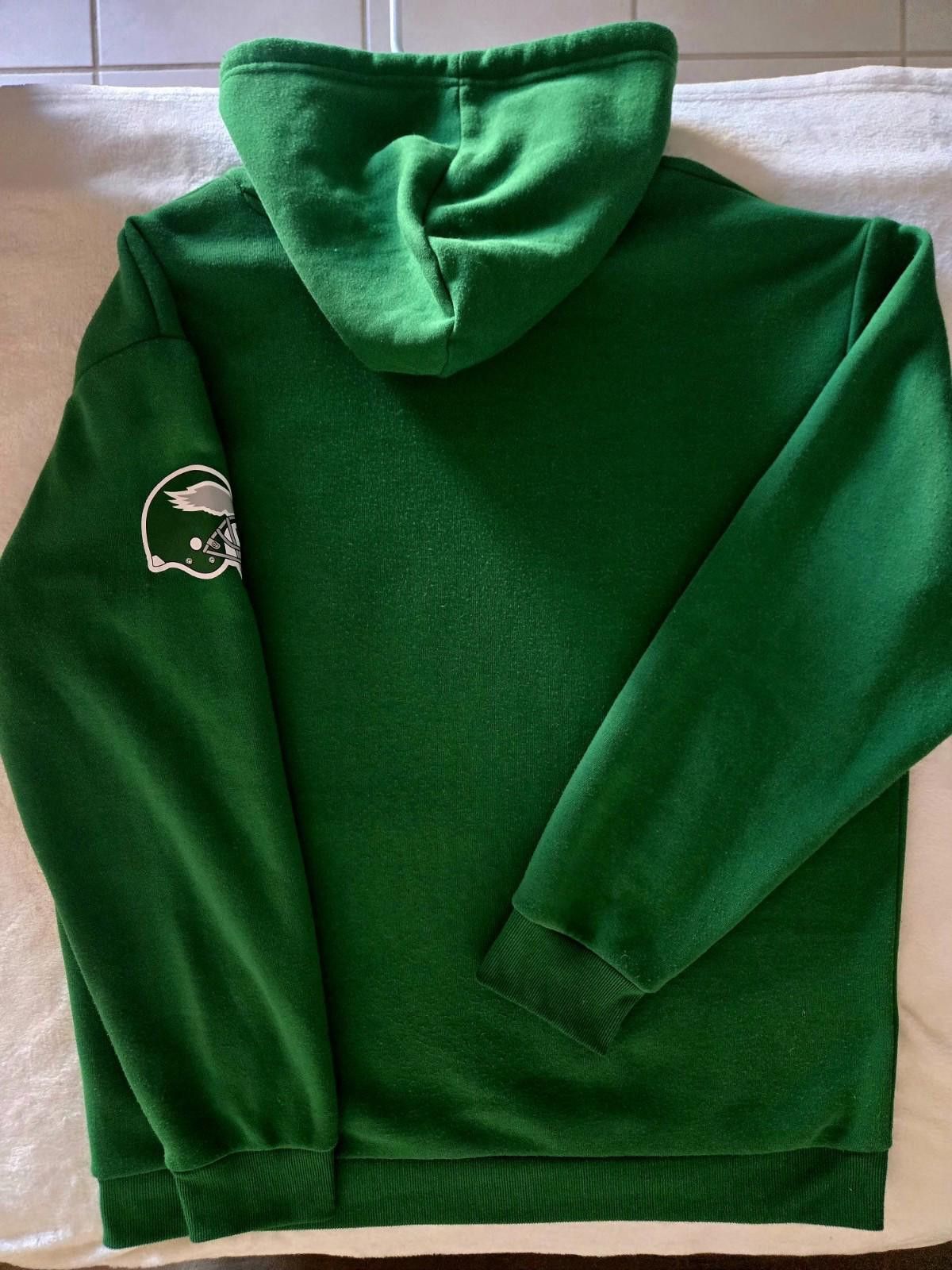 NFL Philadelphia Eagles Throwback NFL Hoodie Sweatshirt Men's XL Size US XL / EU 56 / 4 - 2 Thumbnail