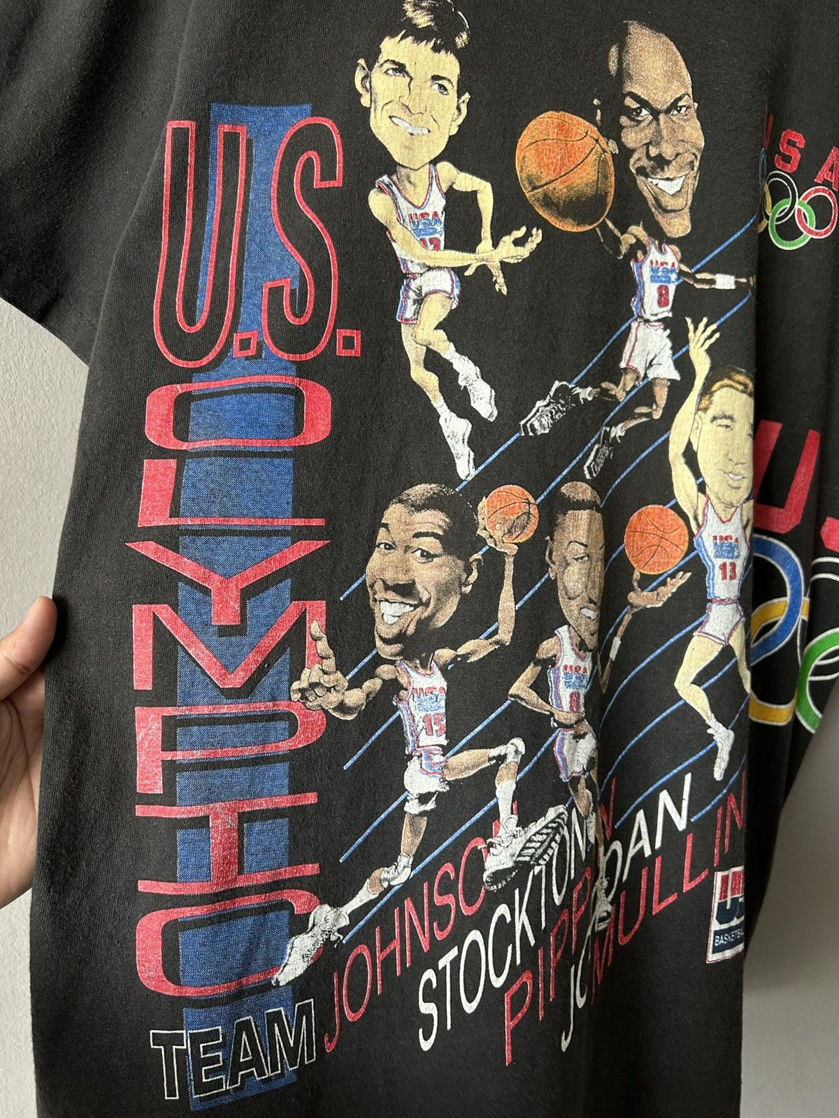 USA Olympics Vintage Olympic Usa Overprint Tshirt Size US M / EU 48-50 / 2 - 7 Thumbnail