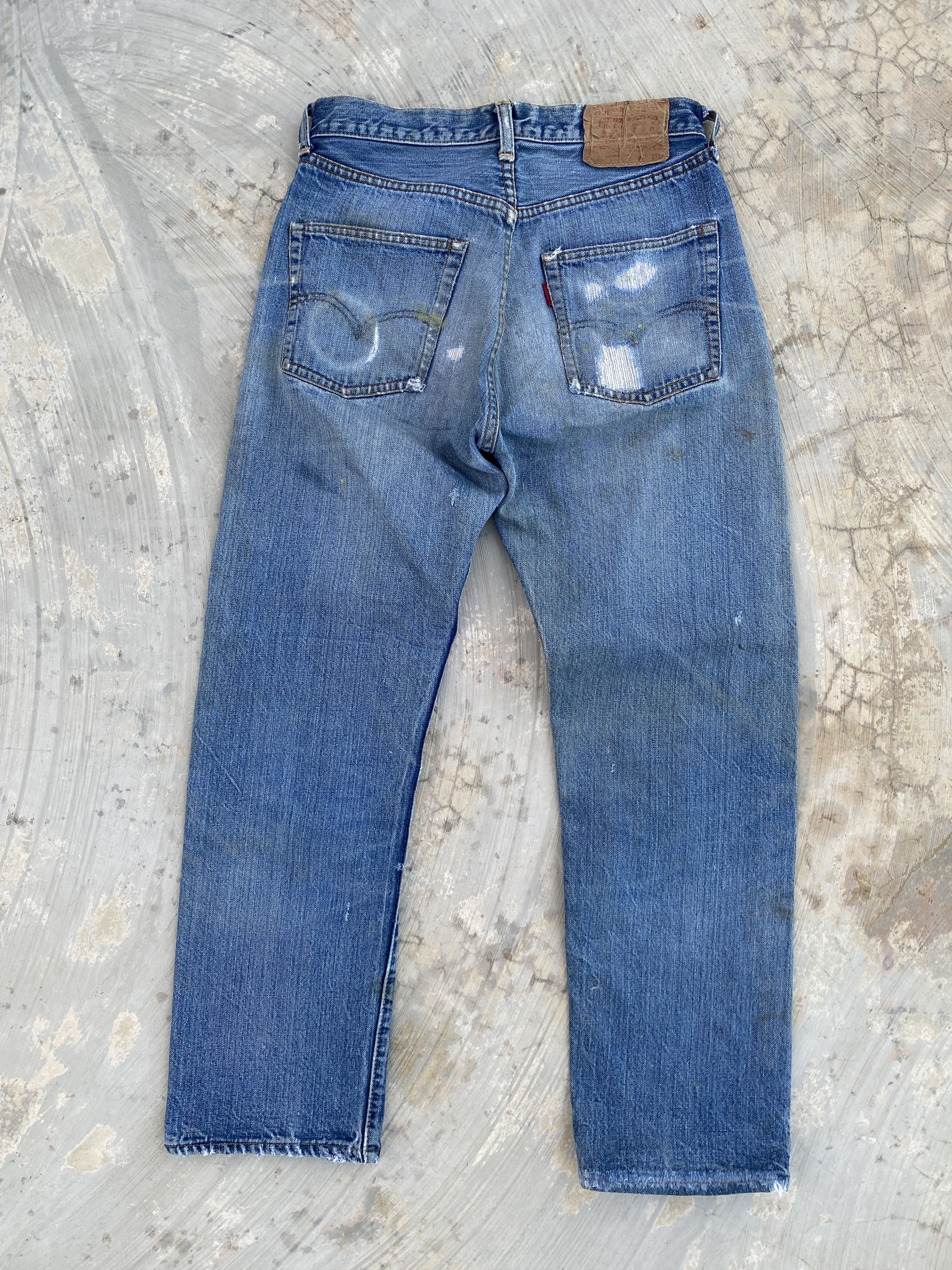 Levi's × Vintage Vintage 60/70s Levis 501 Big E Redline #6 Selvedge Jeans Size US 28 / EU 44 - 7 Thumbnail