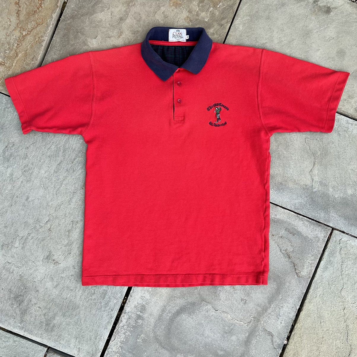 Vintage Vintage 90s St. Andrew’s Old Course Golf Polo Shirt Size US M / EU 48-50 / 2 - 5 Thumbnail