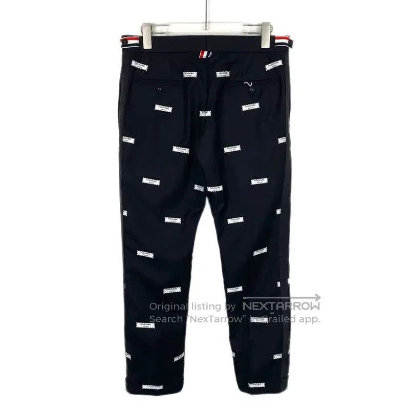Other Thom Browne Black Wool Casual Pants for Men . Size US 26 / EU 42 - 2 Thumbnail