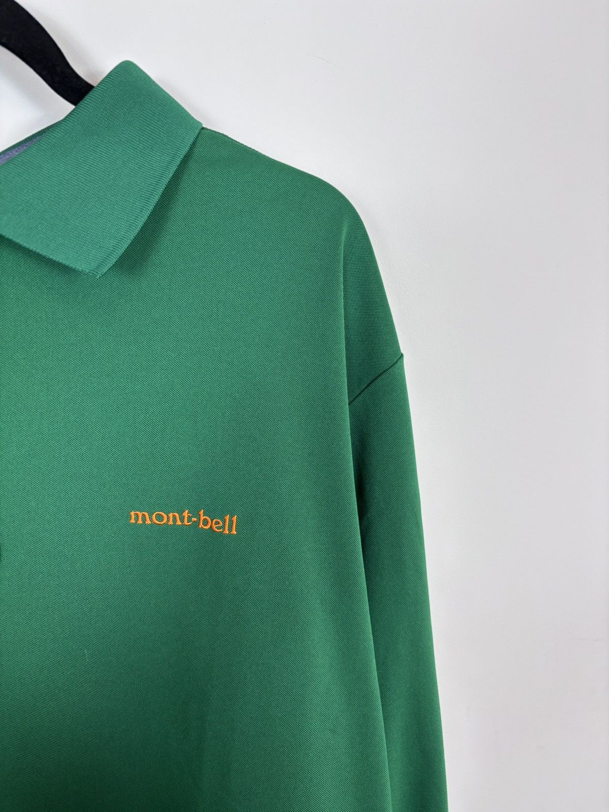 Montbell Montbell Hyundai Men’s Dark Green Long Sleeve Polo Shirt Size US XXL / EU 58 / 5 - 4 Thumbnail