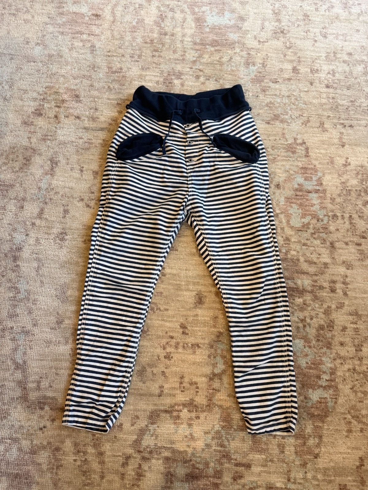 Kapital Sailor style stripe sweatpants Size US 32 / EU 48 - 1 Thumbnail