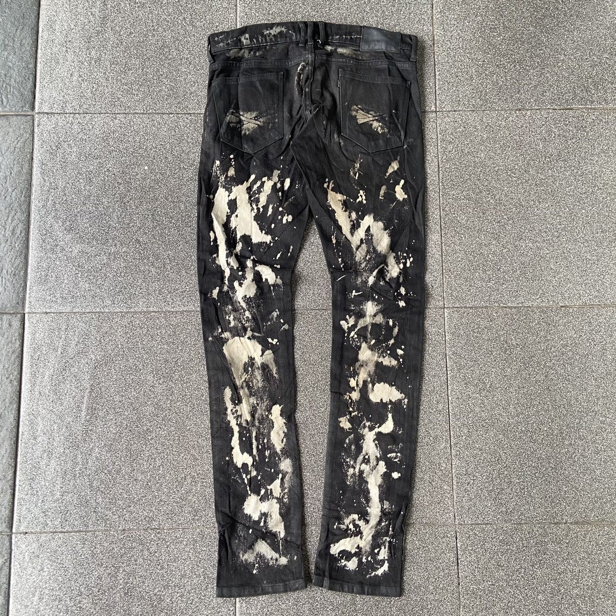 Japanese Brand Roen Bleach Stain Denim Size US 31 - 5 Thumbnail